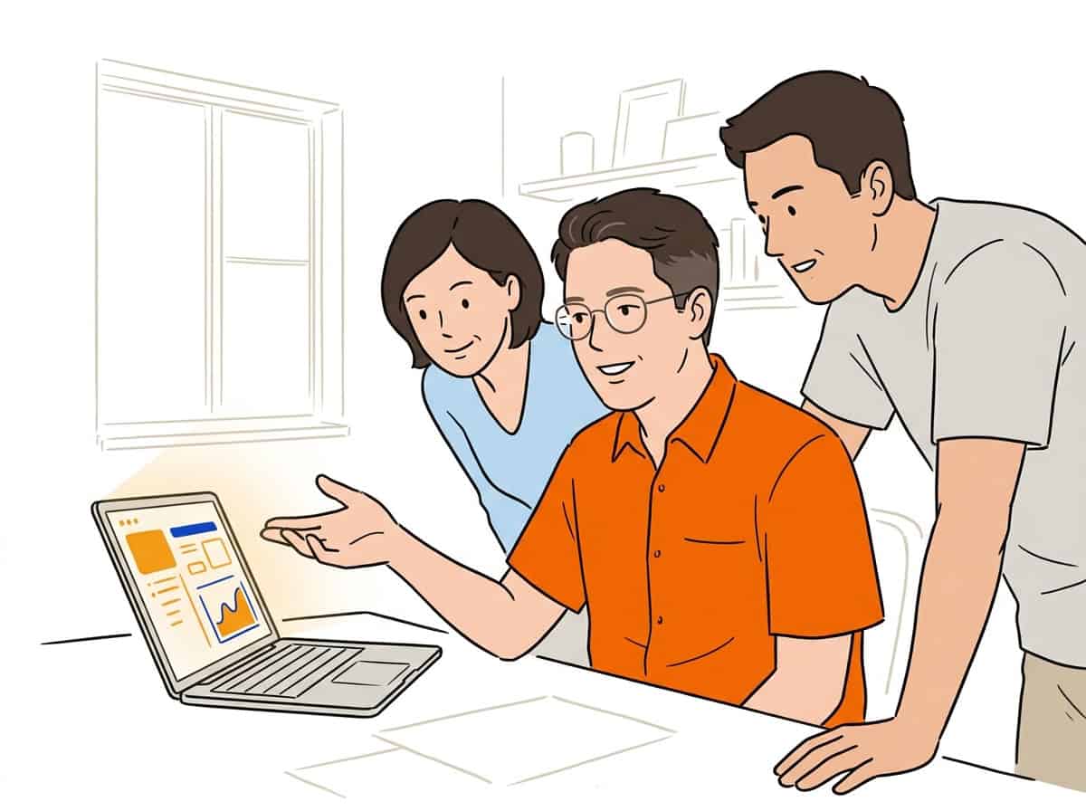 Mostrando herramientas profesionales transferibles para emprender a los 40 años.