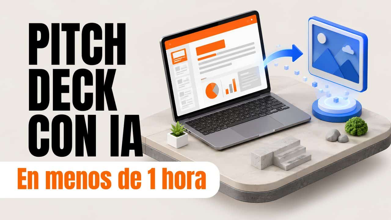 Cómo crear un Pitch Deck con Inteligencia Artificial en menos de una hora: El método paso a paso