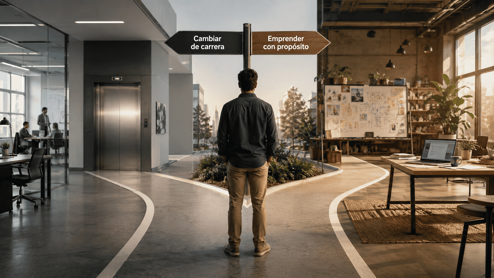 Cambiar de carrera o emprender: La pregunta que debes hacerte para no perder años de trabajo